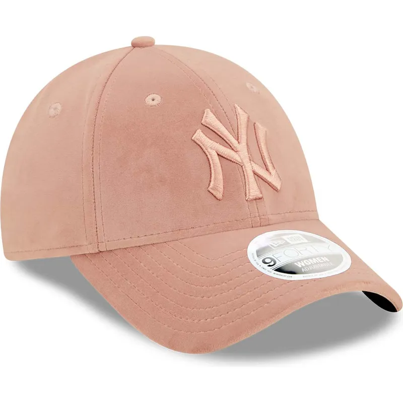 lippikset-kaareva-vaaleanpunainen-saadettava-nauha-9forty-velour-new-york-yankees-mlb-new-era lippikset-kaareva-vaaleanpunainen-saadettava-nauha-9forty-velour-new-york-yankees-mlb-new-era