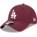 lippikset-kaareva-punainen-saadettava-nauha-9twenty-league-essential-los-angeles-dodgers-mlb-new-era