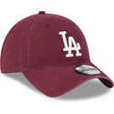 lippikset-kaareva-punainen-saadettava-nauha-9twenty-league-essential-los-angeles-dodgers-mlb-new-era