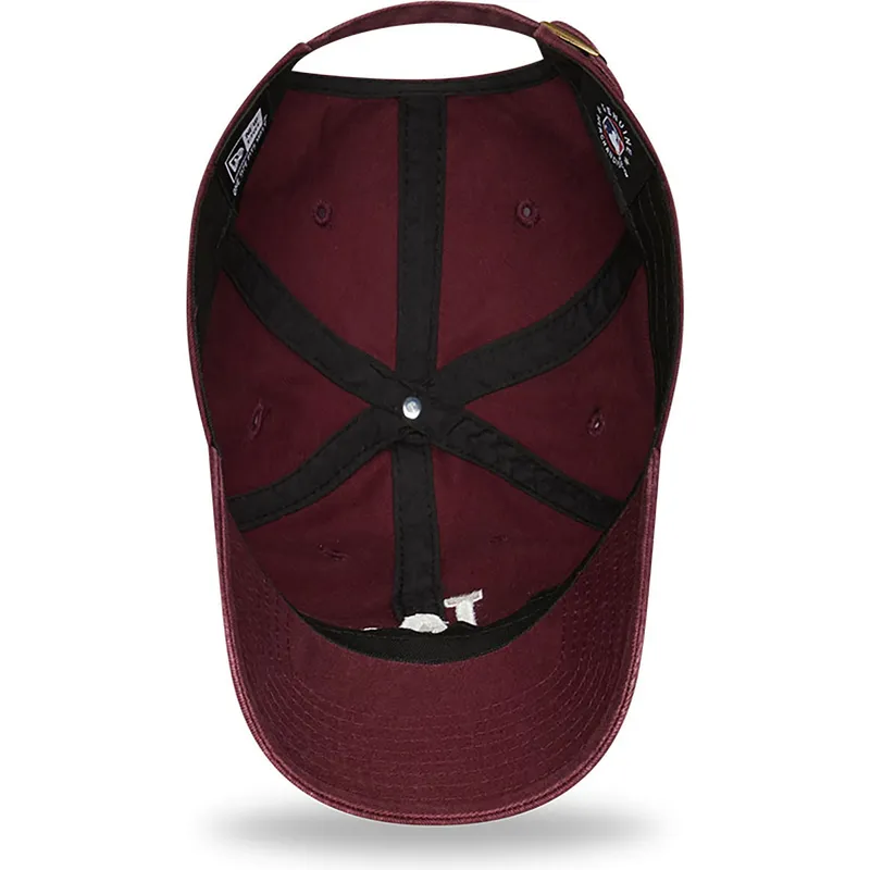 lippikset-kaareva-punainen-saadettava-nauha-9twenty-league-essential-los-angeles-dodgers-mlb-new-era