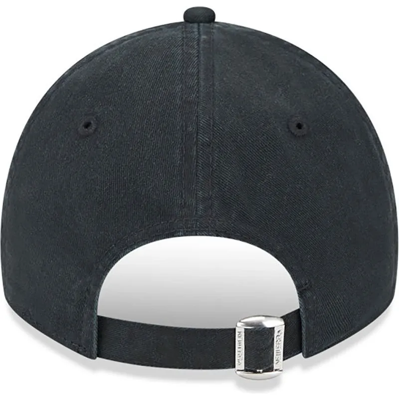 lippikset-kaareva-musta-saadettava-nauha-9twenty-league-essential-new-york-yankees-mlb-new-era