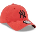 lippikset-kaareva-punainen-saadettava-nauha-9twenty-league-essential-new-york-yankees-mlb-new-era
