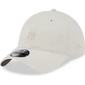 lippikset-kaareva-beige-saadettava-nauha-9twenty-mini-new-york-yankees-mlb-new-era