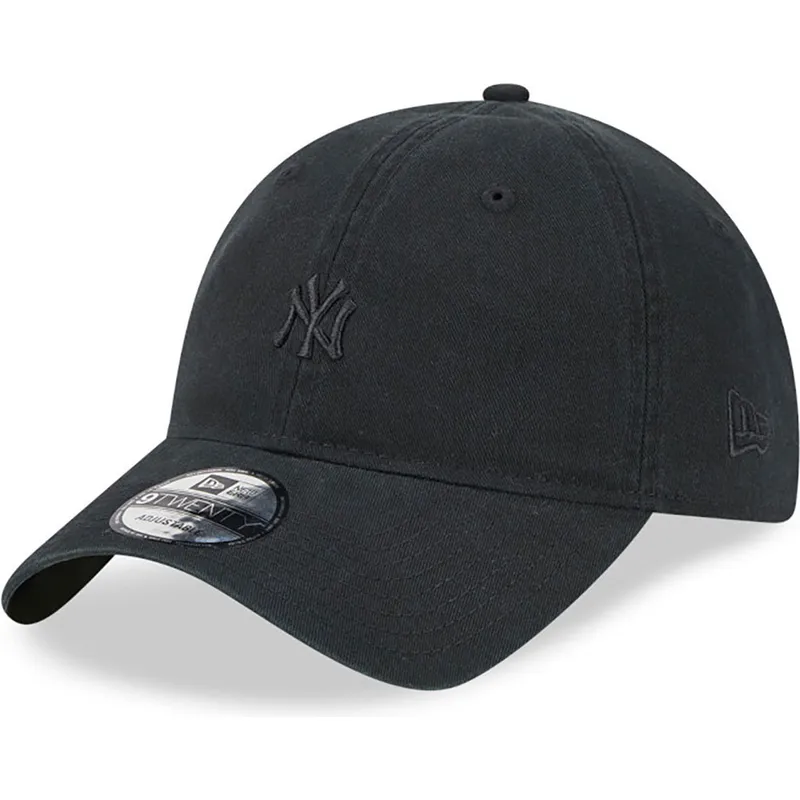 lippikset-kaareva-musta-saadettava-nauha-9twenty-mini-new-york-yankees-mlb-new-era