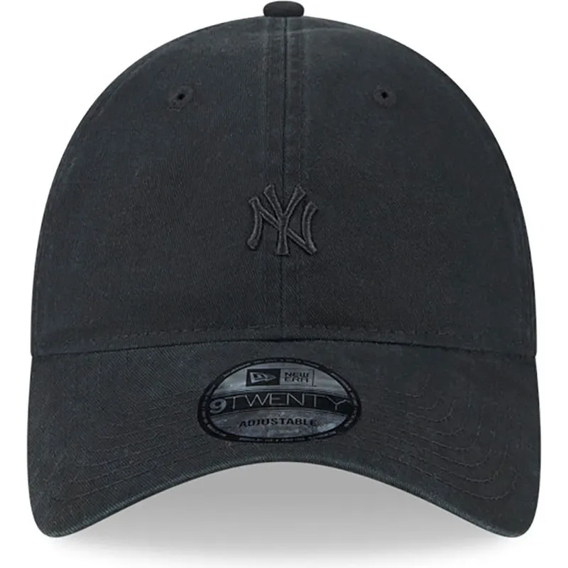 lippikset-kaareva-musta-saadettava-nauha-9twenty-mini-new-york-yankees-mlb-new-era