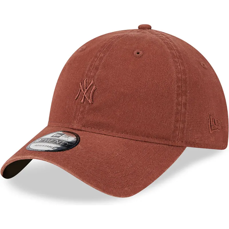 lippikset-kaareva-ruskea-saadettava-nauha-9twenty-mini-new-york-yankees-mlb-new-era lippikset-kaareva-ruskea-saadettava-nauha-9twenty-mini-new-york-yankees-mlb-new-era