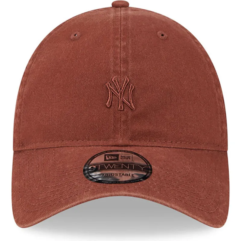 lippikset-kaareva-ruskea-saadettava-nauha-9twenty-mini-new-york-yankees-mlb-new-era lippikset-kaareva-ruskea-saadettava-nauha-9twenty-mini-new-york-yankees-mlb-new-era