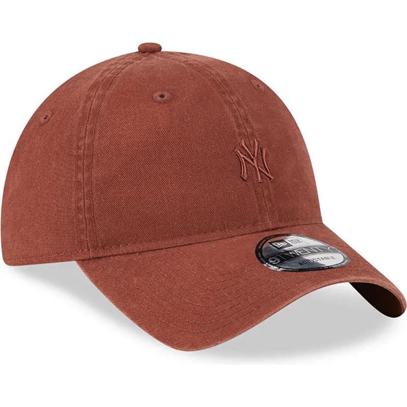 lippikset-kaareva-ruskea-saadettava-nauha-9twenty-mini-new-york-yankees-mlb-new-era lippikset-kaareva-ruskea-saadettava-nauha-9twenty-mini-new-york-yankees-mlb-new-era
