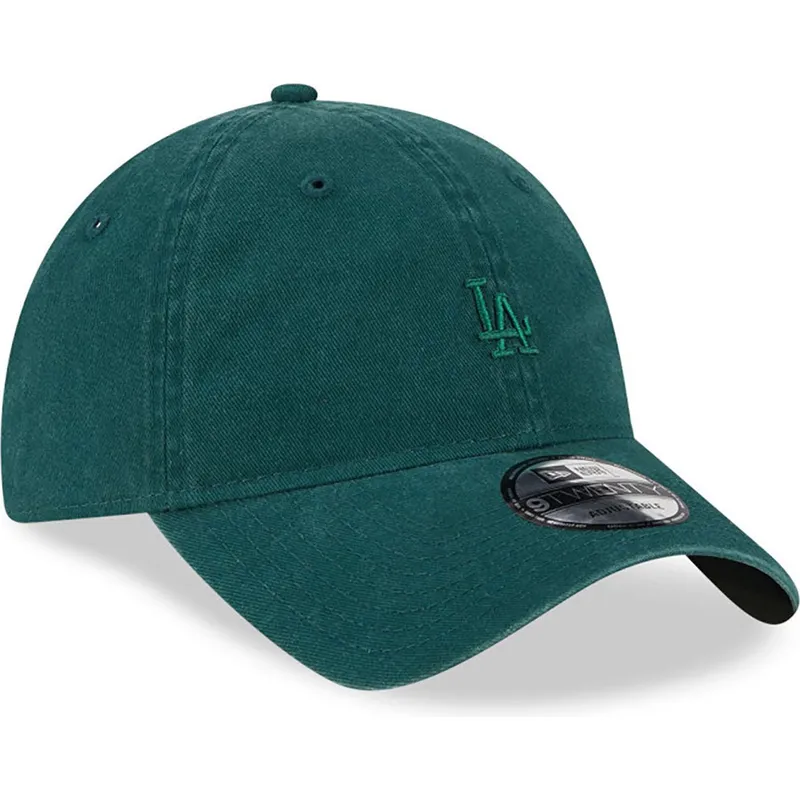 lippikset-kaareva-vihrea-saadettava-nauha-9twenty-mini-los-angeles-dodgers-mlb-new-era