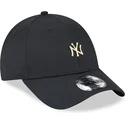 lippikset-kaareva-musta-saadettava-nauha-9forty-pin-new-york-yankees-mlb-new-era