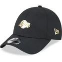 lippikset-kaareva-musta-saadettava-nauha-9forty-pin-los-angeles-lakers-nba-new-era