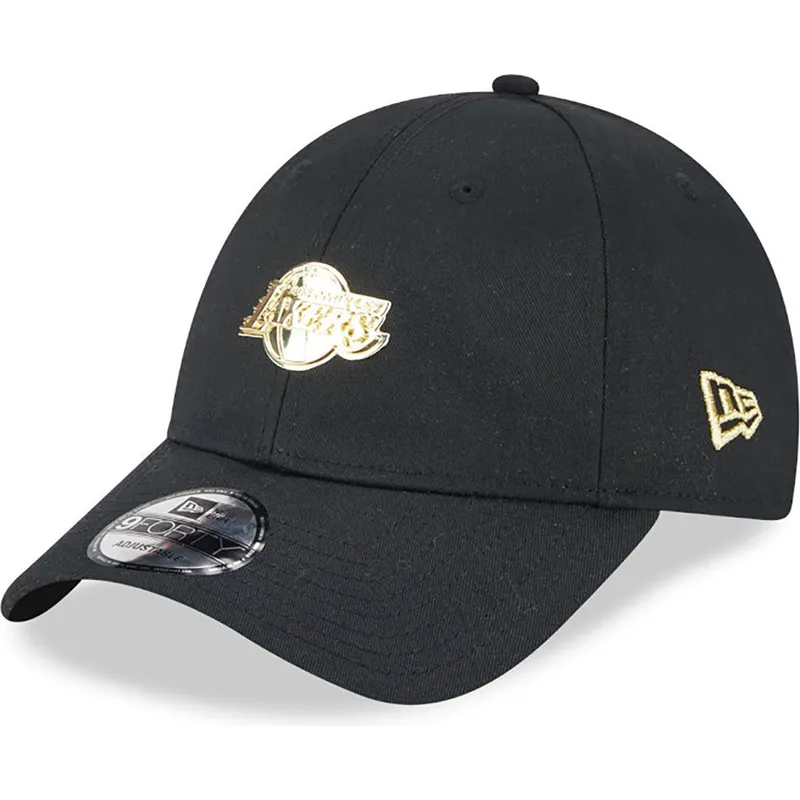 lippikset-kaareva-musta-saadettava-nauha-9forty-pin-los-angeles-lakers-nba-new-era