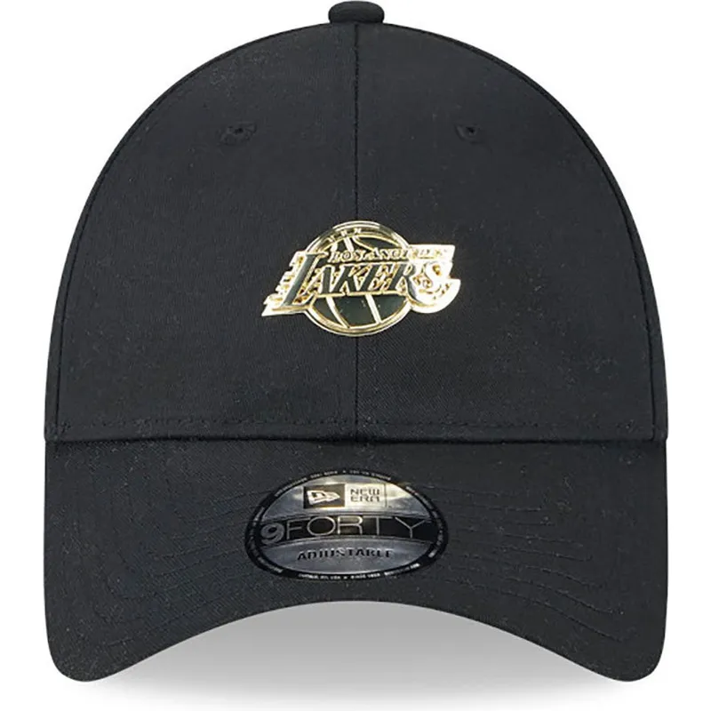 lippikset-kaareva-musta-saadettava-nauha-9forty-pin-los-angeles-lakers-nba-new-era