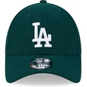 lippikset-kaareva-vihrea-saadettava-nauha-9forty-essential-melton-wool-los-angeles-dodgers-mlb-new-era