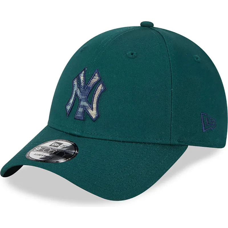 lippikset-kaareva-vihrea-saadettava-nauha-9forty-check-infill-new-york-yankees-mlb-new-era lippikset-kaareva-vihrea-saadettava-nauha-9forty-check-infill-new-york-yankees-mlb-new-era