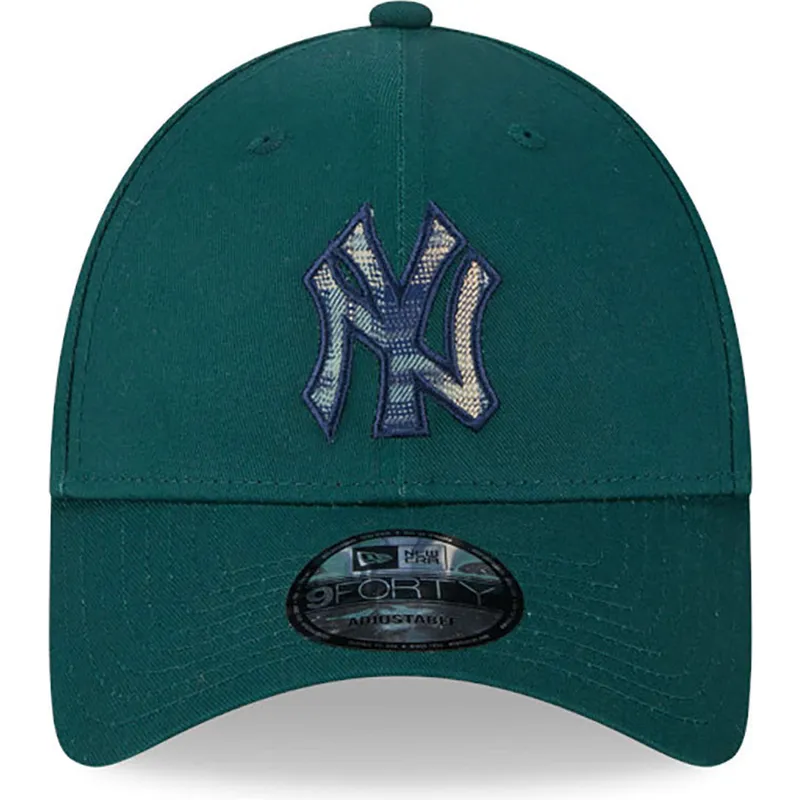 lippikset-kaareva-vihrea-saadettava-nauha-9forty-check-infill-new-york-yankees-mlb-new-era lippikset-kaareva-vihrea-saadettava-nauha-9forty-check-infill-new-york-yankees-mlb-new-era