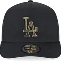 lippikset-kaareva-musta-snapback-a-frame-foil-pack-los-angeles-dodgers-mlb-new-era