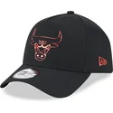 lippikset-kaareva-musta-snapback-a-frame-foil-pack-chicago-bulls-nba-new-era