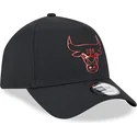 lippikset-kaareva-musta-snapback-a-frame-foil-pack-chicago-bulls-nba-new-era