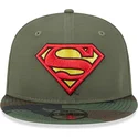 lippikset-littea-vihrea-snapback-lapsille-9fifty-superman-dc-comics-new-era