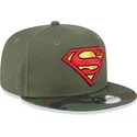 lippikset-littea-vihrea-snapback-lapsille-9fifty-superman-dc-comics-new-era