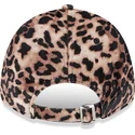 lippikset-kaareva-leopardi-saadettava-nauha-rosa-9forty-velour-new-york-yankees-mlb-new-era