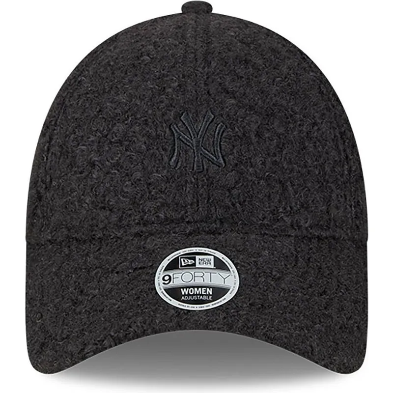 lippikset-kaareva-musta-saadettava-nauha-9forty-hypertexture-new-york-yankees-mlb-new-era