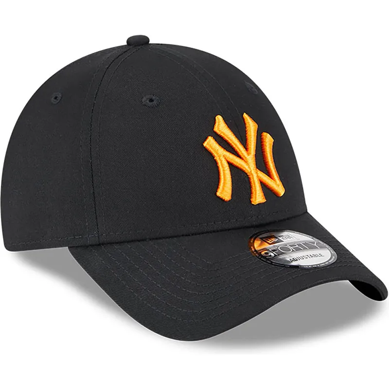 lippikset-kaareva-musta-saadettava-nauha-9forty-league-essential-new-york-yankees-mlb-new-era