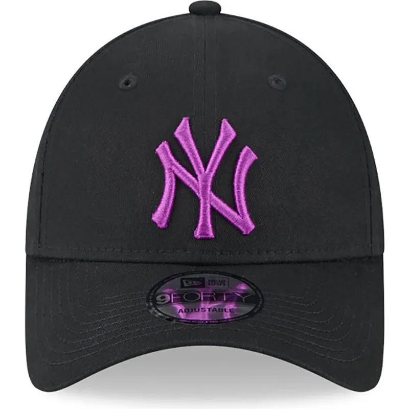 lippikset-kaareva-musta-saadettava-nauha-9forty-league-essential-new-york-yankees-mlb-new-era