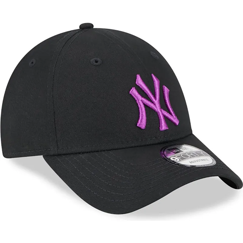 lippikset-kaareva-musta-saadettava-nauha-9forty-league-essential-new-york-yankees-mlb-new-era
