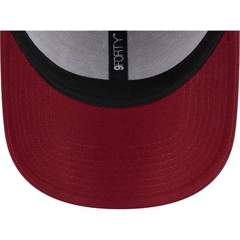 lippikset-kaareva-punainen-saadettava-nauha-9forty-league-essential-new-york-yankees-mlb-new-era lippikset-kaareva-punainen-saadettava-nauha-9forty-league-essential-new-york-yankees-mlb-new-era