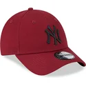 lippikset-kaareva-punainen-saadettava-nauha-9forty-league-essential-new-york-yankees-mlb-new-era