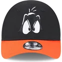 lippikset-kaareva-musta-saadettava-nauha-lapsille-9forty-pato-lucas-looney-tunes-new-era