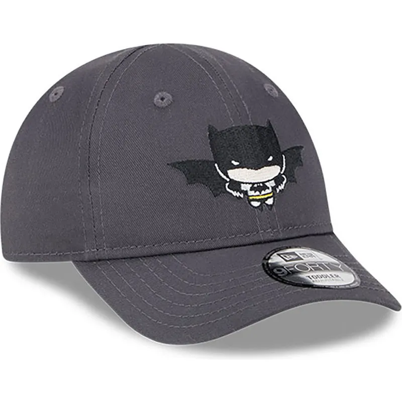 lippikset-kaareva-harmaa-saadettava-nauha-lapsille-9forty-batman-dc-comics-new-era
