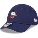 lippikset-kaareva-sininen-saadettava-nauha-lapsille-9forty-superman-dc-comics-new-era