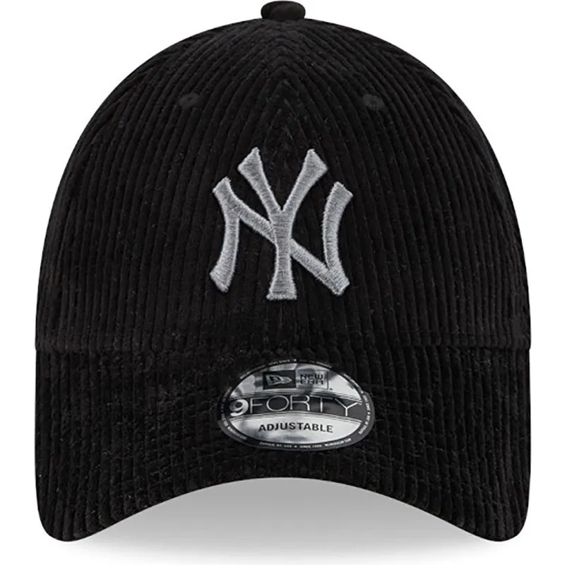 lippikset-kaareva-musta-saadettava-nauha-9forty-wide-cord-new-york-yankees-mlb-new-era