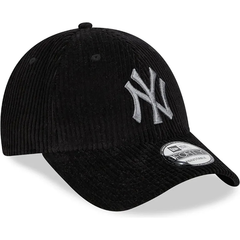 lippikset-kaareva-musta-saadettava-nauha-9forty-wide-cord-new-york-yankees-mlb-new-era