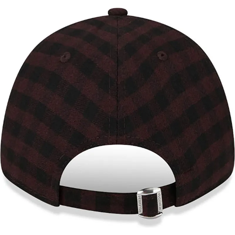 lippikset-kaareva-ruskea-saadettava-nauha-9forty-flannel-new-york-yankees-mlb-new-era lippikset-kaareva-ruskea-saadettava-nauha-9forty-flannel-new-york-yankees-mlb-new-era