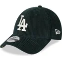 lippikset-kaareva-vihrea-saadettava-nauha-9forty-wide-cord-los-angeles-dodgers-mlb-new-era