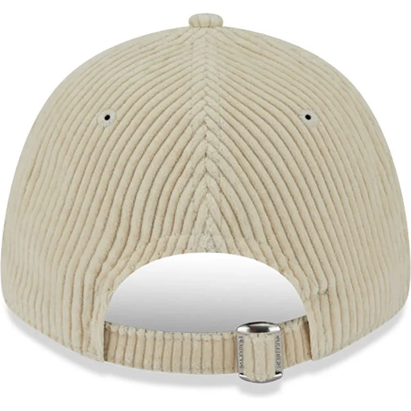 cap-kaareva-beige-adjustable-strap-9forty-wide-cord-new-york-yankees-mlb-new-era cap-kaareva-beige-adjustable-strap-9forty-wide-cord-new-york-yankees-mlb-new-era