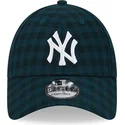 lippikset-kaareva-vihrea-saadettava-nauha-9forty-flannel-new-york-yankees-mlb-new-era