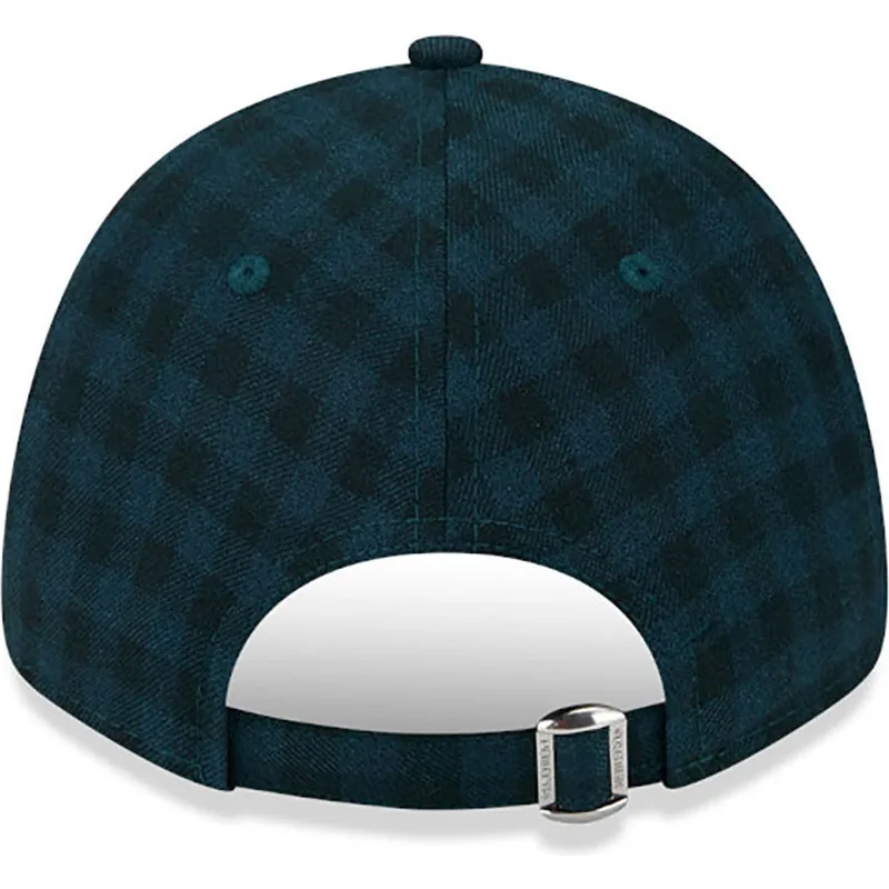 lippikset-kaareva-vihrea-saadettava-nauha-9forty-flannel-new-york-yankees-mlb-new-era
