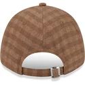 lippikset-kaareva-ruskea-saadettava-nauha-9forty-flannel-los-angeles-dodgers-mlb-new-era