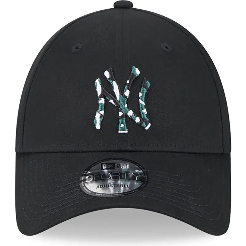 lippikset-kaareva-musta-saadettava-nauha-9forty-seasonal-infill-new-york-yankees-mlb-new-era