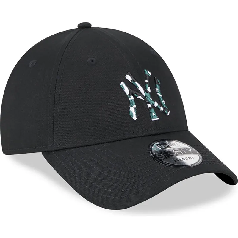 lippikset-kaareva-musta-saadettava-nauha-9forty-seasonal-infill-new-york-yankees-mlb-new-era