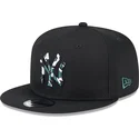 lippikset-littea-musta-snapback-9fifty-seasonal-infill-new-york-yankees-mlb-new-era