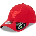 lippikset-kaareva-punainen-saadettava-nauha-9forty-repreve-outline-chicago-bulls-nba-new-era
