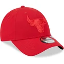 lippikset-kaareva-punainen-saadettava-nauha-9forty-repreve-outline-chicago-bulls-nba-new-era