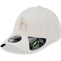 lippikset-kaareva-beige-saadettava-nauha-9forty-repreve-outline-los-angeles-dodgers-mlb-new-era