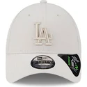 lippikset-kaareva-beige-saadettava-nauha-9forty-repreve-outline-los-angeles-dodgers-mlb-new-era